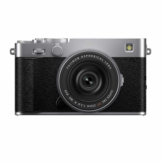 Fujifilm X-E5 Mirrorless Camera with 23mm Lens - Silver
