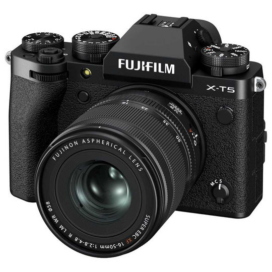Fujifilm X-T5 Mirrorless Camera with 16-50 Lens - Black