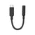 ALOGIC, ELPC35A-BK, mobile phone cable, 0.1 m, USB-C, 3.5 mm , Black - GIGATE KSA