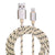 Garbot, C-05-10188, mobile phone cable, 1 m, USB A, Lightning,Gold - GIGATE KSA