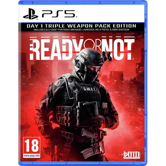 Ready or Not: Day One Triple Weapon Pack Edition PS5 Game