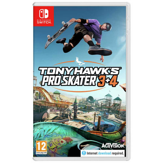 Tony Hawk's Pro Skater 3 + 4 Nintendo Switch Game