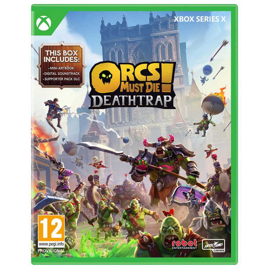 Orcs Must Die Deathtrap Xbox Series X Game