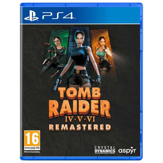 Tomb Raider IV V VI Remastered PS4 Game