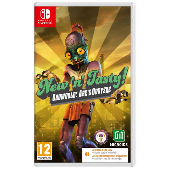New 'n' Tasty! Oddworld: Abe's Oddysee Nintendo Switch Game