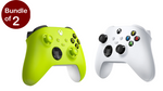 GiGate Bundle,Microsoft Xbox Wireless Controller Green/ Mint+Microsoft Xbox Wireless Controller White