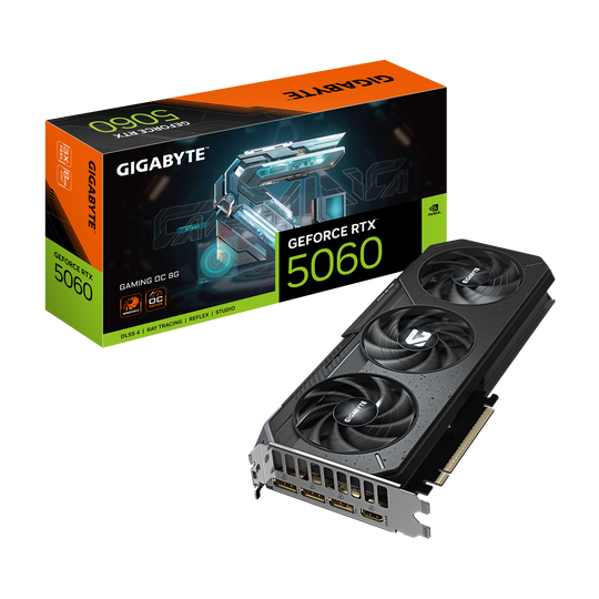 Gigabyte GAMING OC GeForce RTX 5060 8GB GDDR7 2595 MHz