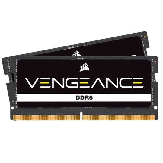 Corsair Vengeance 16GB (2x8GB) DDR5 4800MHz 262-Pin SODIMM Memory Kit - Black