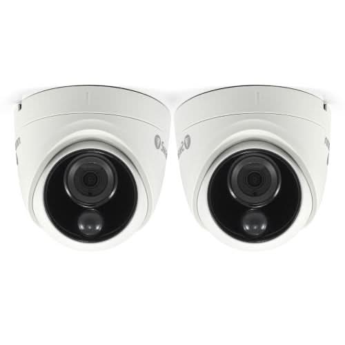 كاميرا أمنية دوم سوان SWPRO-4KDOMEPK2-EU IP للاستخدام داخلي وخارجي بدقة 3840 × 2160 بكسل على السقف