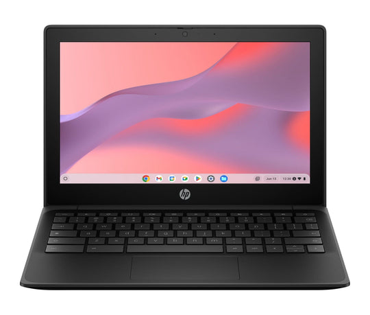 HP - Fortis G1m + 11-inch + Chromebook - MediaTek 520 - Integrated Graphics - 4GB RAM - 32GB eMMC - 11.6" HD Touchscreen - Chrome OS - Jet Black