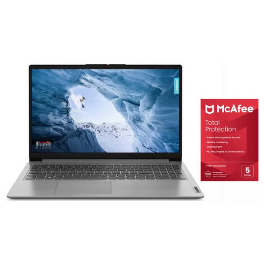 Lenovo - IdeaPad 3 + 15.6in + Laptop Bundle - Intel Core i7-1255U - Iris Xe Graphics - 16GB RAM - 512GB SSD - 15.6-inch 1920x1080 - Windows 11 - Blue