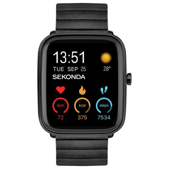 Sekonda Motion Plus Black Bracelet Smart Watch