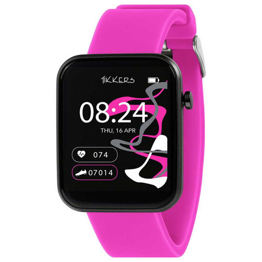 Tikkers Series 13 Bright Pink Strap Smart Watch