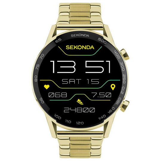Sekonda Gold Plated Stainless Steel Bracelet Smart Watch