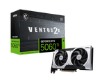 MSI GeForce RTX 5060 Ti VENTUS 2X OC PLUS 8GB GDDR7 2617 MHz Graphics Card