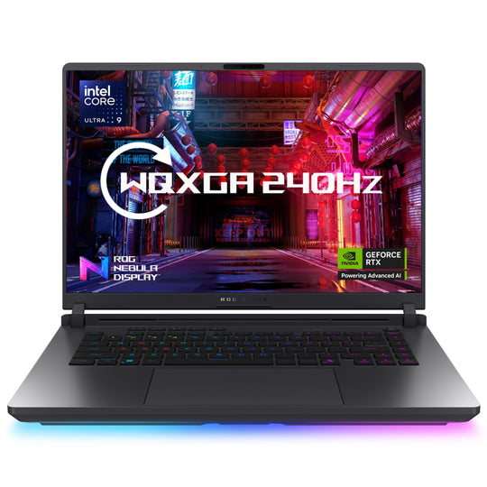 ASUS ROG Strix G16 G615LW-S5006W Intel Core Ultra 9 275HX 32GB RAM 2TB SSD RTX 5080 16" WQXGA IPS 240Hz Windows 11 Home Gaming Laptop