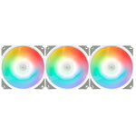 Aerocool Link 3-Pack Easy Connect ARGB Fan - 120mm PWM - White