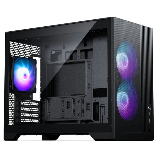 PHANTEKS XT M3 Micro-ATX Case, includes 3x 120mm Fans - Black