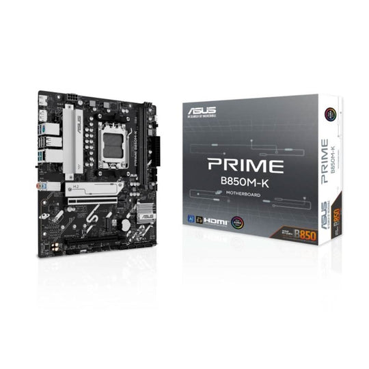 ASUS PRIME B850M-K DDR5 micro ATX Socket AM5 Black Motherboard