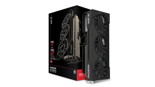 كرت شاشة إكس إف إكس سويفت راديون RX 9070 OC، ذاكرة 16 جيجابايت GDDR6، سرعة 2700 ميجاهرتز