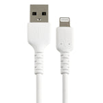 StarTech.com, 6 inch, 15cm, Durable , USB, Lightning Cable, White