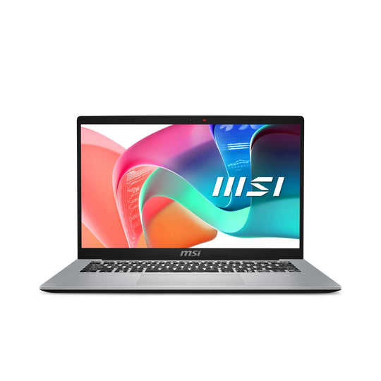 MSI - Modern 14 + F13MG-034UK + Laptop - Intel® Core™ i3-1315U - Intel® UHD Graphics - 8GB DDR4-SDRAM - 512GB SSD - 14-inch Full HD (1920x1080) - Windows 11 Home - Urban Silver