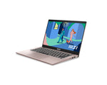 MSI مودرن 14 C12M-640UK لابتوب بمعالج انتل كور i5 i5-1155G7، شاشة 14 انش Full HD، ذاكرة 8 جيجابايت DDR4-SDRAM، سعة تخزين 512 جيجابايت SSD، واي فاي 6 (802.11ax)، بينك