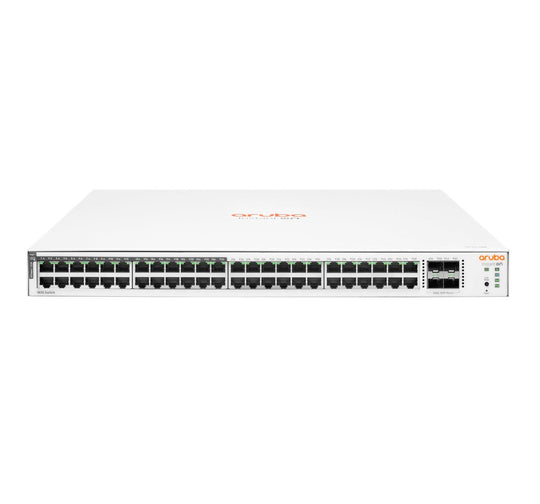Aruba Instant On 1830 48G 24p Class4 PoE 4SFP 370W Managed L2 Gigabit Ethernet (10/100/1000) Power over Ethernet (PoE) 1U JL815A#ACC