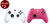 GiGate Bundle,Microsoft Xbox Wireless Controller White+Microsoft Xbox Wireless Controller Pink White - GIGATE KSA