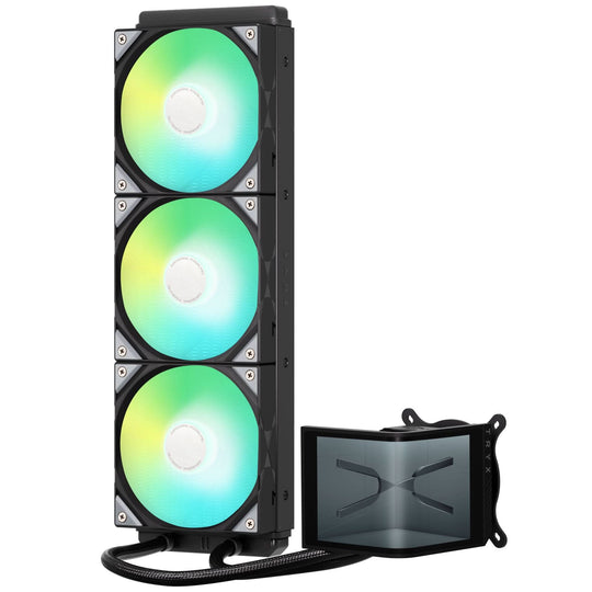 TRYX PANORAMA SE 360 ARGB Black AIO Liquid CPU Cooler - 360mm