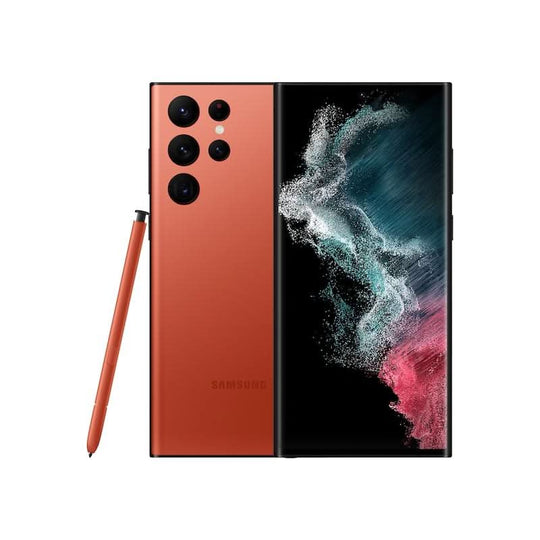 Samsung, GalaxyS22 Ultra, Refurbished, 5G Red 128GB / 12GB RAM