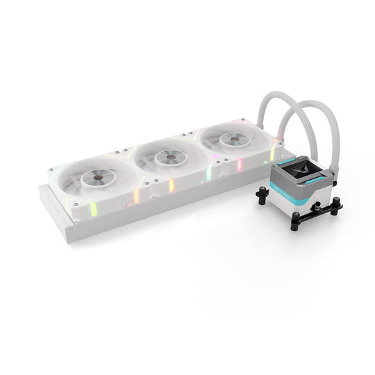 Valkyrie San 360 ARGB White AIO Liquid Cooler - 360mm - Intel/AMD