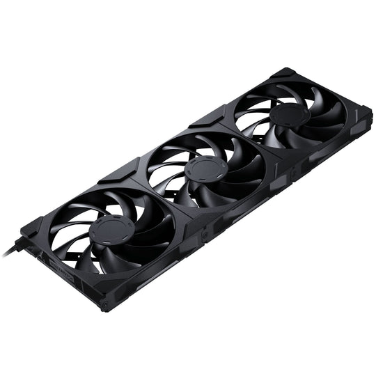 Phanteks M25 Gen2 140mm PWM High-Airflow Fan 3-Pack - 101.78CFM - Black
