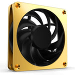 Alphacool Apex Stealth Metal 120mm PWM Fan - 2000RPM, Gold