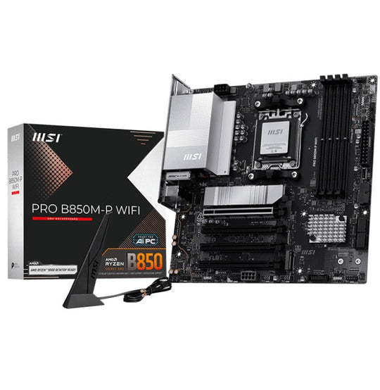 MSI Pro B850M-P WIFI(AMD AM5) B850 m-ATX Motherboard