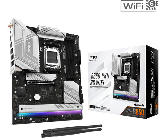 ASRock B850 Pro RS WiFi Socket AM5 ATX Motherboard