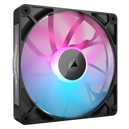 Corsair iCUE LINK RX140 RGB PWM Black Case Fan - 140mm - Magnetic Levitation Bearing