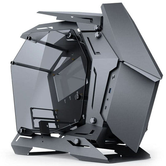 Jonsbo MOD-3 Mini Micro-ATX PC Showcase – Grey Tempered Glass