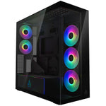 Arctic Xtender ARGB Glass Vertical GPU Mount Mid-Tower E-ATX Case - Mirror Black