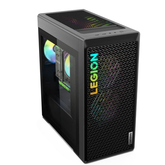 Lenovo - Legion T5 + 26IRB8 + Gaming PC - Intel Core i5-14400F - NVIDIA RTX 4060 - 16GB RAM - 1TB SSD - Black