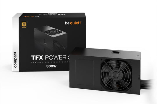 be quiet! TFX POWER 3 300W Gold Power Supply Unit, 20+4 pin ATX, Black