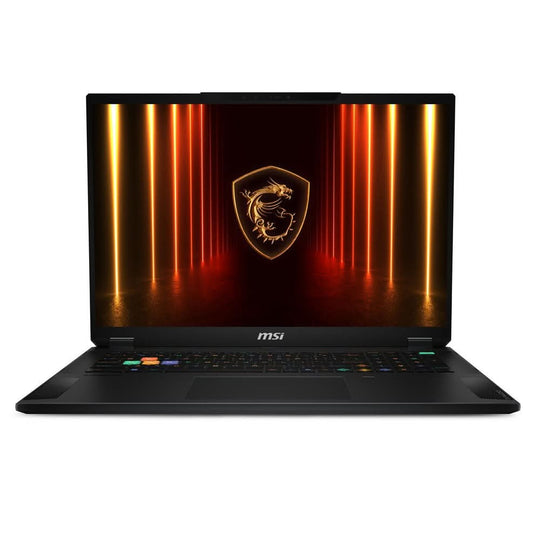 MSI - Stealth 18 AI + RTX 5090 + Gaming Laptop - Intel Core Ultra 9 275HX - NVIDIA RTX 5090 - 64GB RAM - 2TB SSD - 18" UHD+ MiniLED - Windows 11 Pro