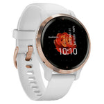 Garmin Venu 2S GPS Smart Watch - Rose Gold / White