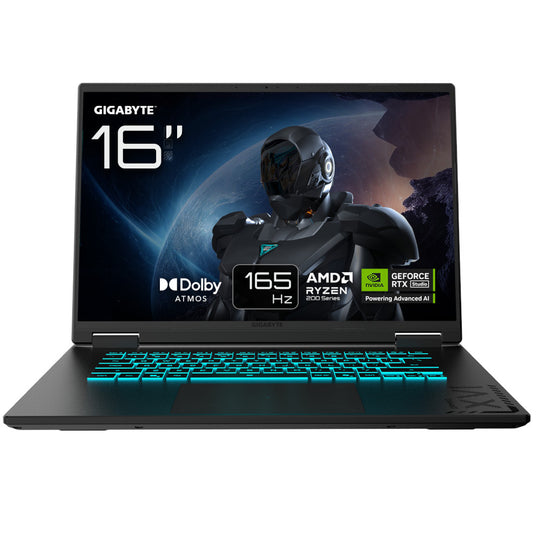 Gigabyte Gaming A16 NVIDIA RTX 5050 16GB 16 FHD+ 165Hz AMD Ryzen 7 260 Gaming Laptop