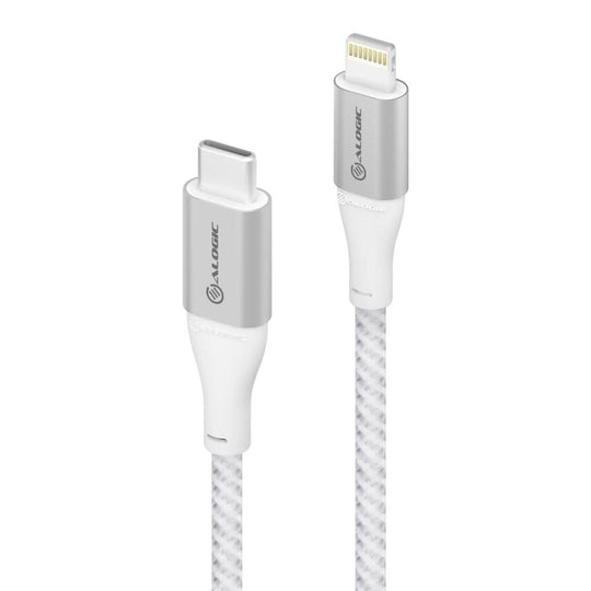 ALOGIC، كابل USB-C إلى Lightning "Super Ultra"، 1.5 متر، فضي
