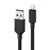 ALOGIC, ELPA8P02-BK, mobile phone cable, 2 m, USB A, Lightning , Black - GIGATE KSA