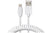 Maplin, MAPCLT06-WHT, mobile phone cable, 1 m , USB A,  Lightning , White - GIGATE KSA