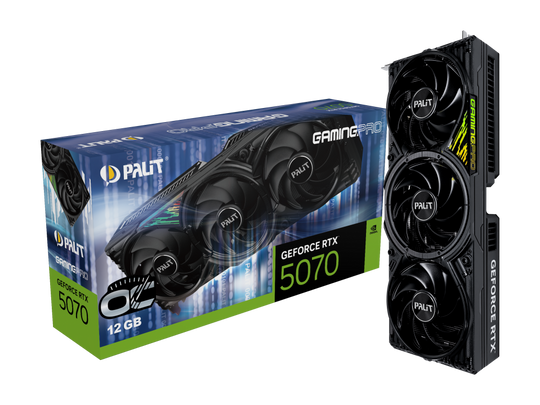 Palit GeForce RTX 5070 Gaming Pro OC 12GB GDDR7 PCI-Express Graphics Card