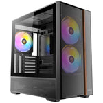 Antec Flux Rear High Airflow ATX Mid Tower Case - Black