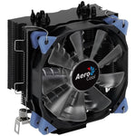 Aerocool Verkho 5 Dark RGB CPU Cooler - 120mm PWM - Blue Lighting